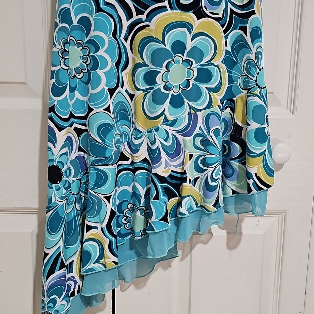 ✨ Rampage Floral Asymmetrical Dress | NWOT | Y2K Statement Vibes ✨ - Picture 6 of 9